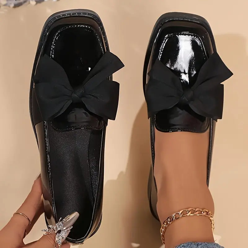 Lucette™ – Élégantes mocassins à nœud pour pieds sensibles