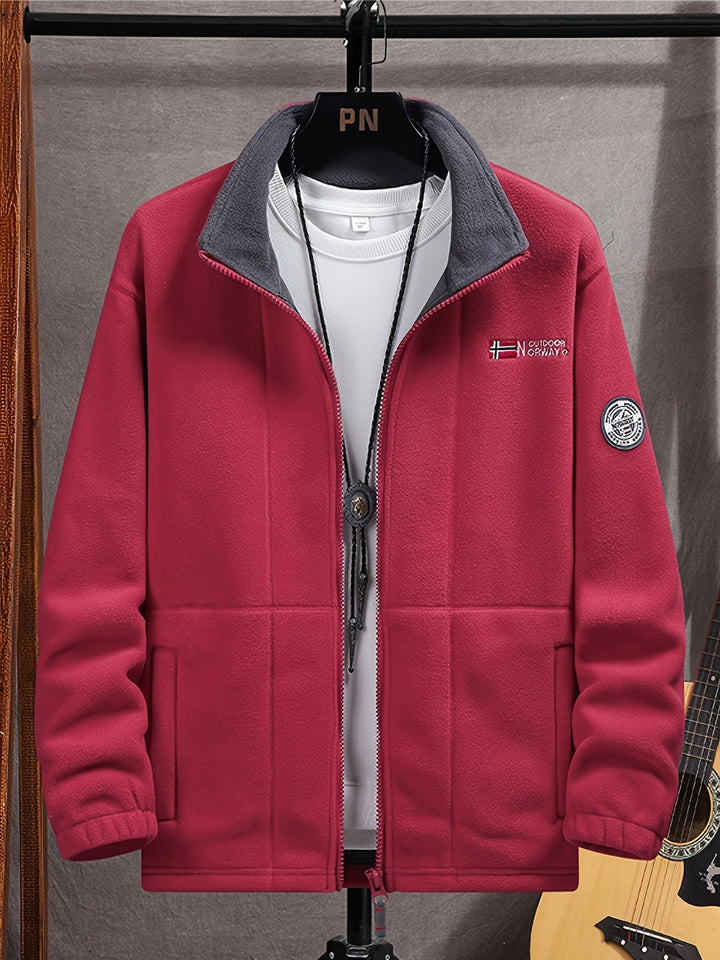 Julius Veste Polaire Outdoor Homme Douce, Chaude & Légère avec Col Protecteur, vue 9