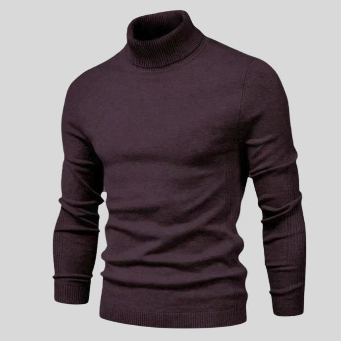 Jerold Pull Homme Pull Col Montant Élégant & Confortable au Style Polyvalent, vue 4