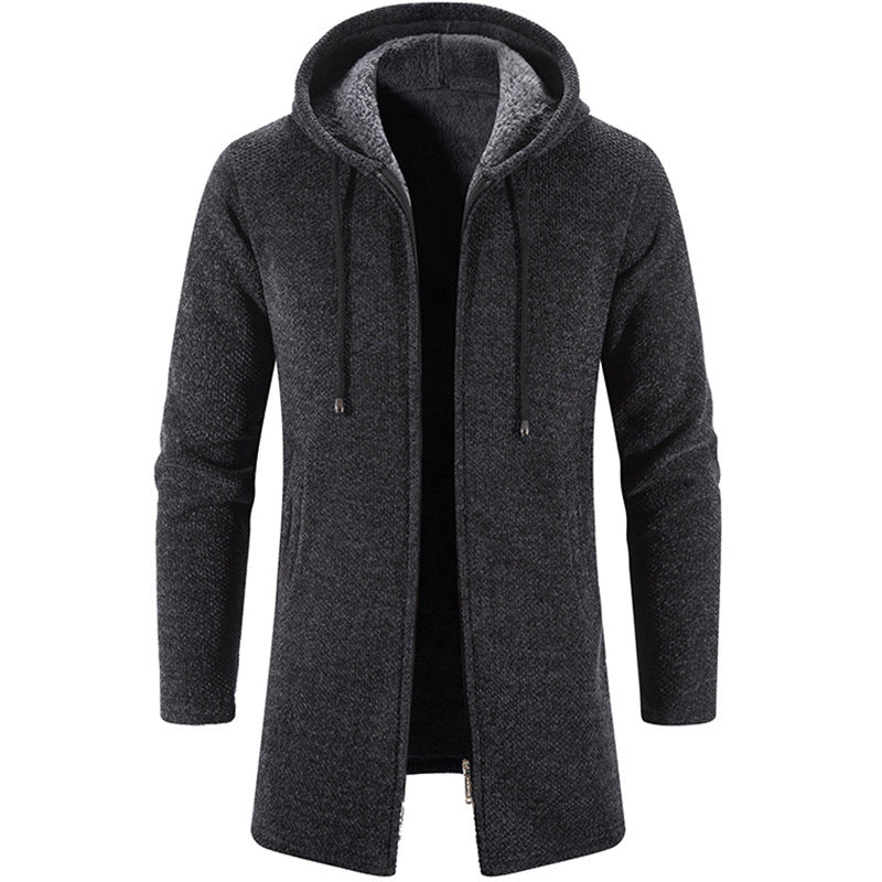 Reginald Veste à Capuche Homme en Polaire Manteau Extérieur Doux et Chaud avec Coupe Confortable pour Temps Froid, vue 4