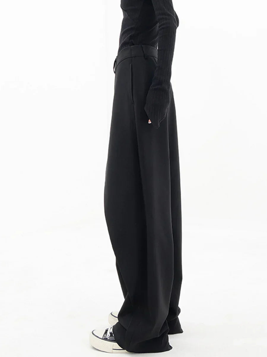 Emma Pantalon Ample Femme Pantalon Large Confortable & Respirant pour un Look Décontracté et Stylé, vue 6
