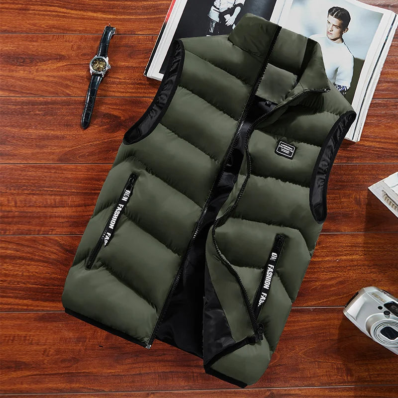 Clarence Gilet Matelassé Homme Sans Manches, Isolation Thermique & Fermeture Éclair, vue 5