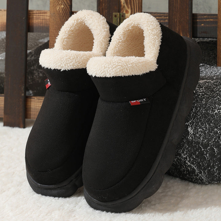 Rebecca Baskets Plateforme en Peluche pour Femme Chaussures Hiver Douces et Chaudes avec Doublure Confortable, vue 8