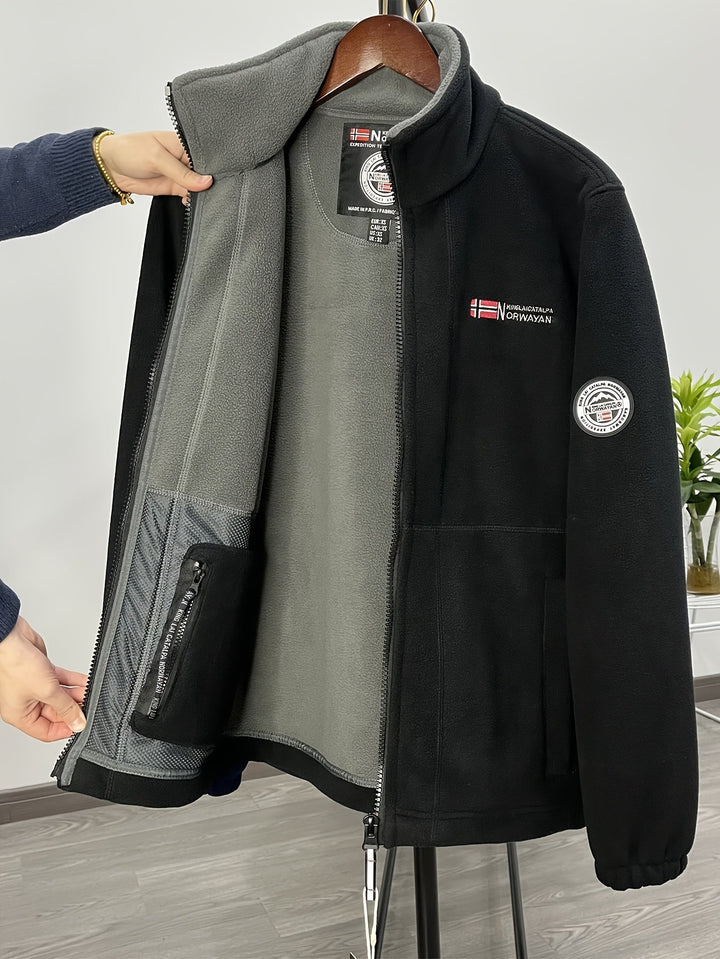 Julius Veste Polaire Outdoor Homme Douce, Chaude & Légère avec Col Protecteur, vue 25