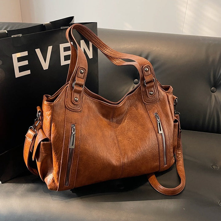 Dakota Sac Bandoulière Femme Sac en Cuir Élégant avec Bandoulière Réglable & Design Spacieu, vue 12