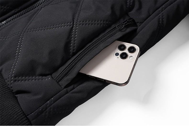 Dane Veste Matelassée pour Homme Doublure douce avec fermeture zippée et poches pratiques, vue 4