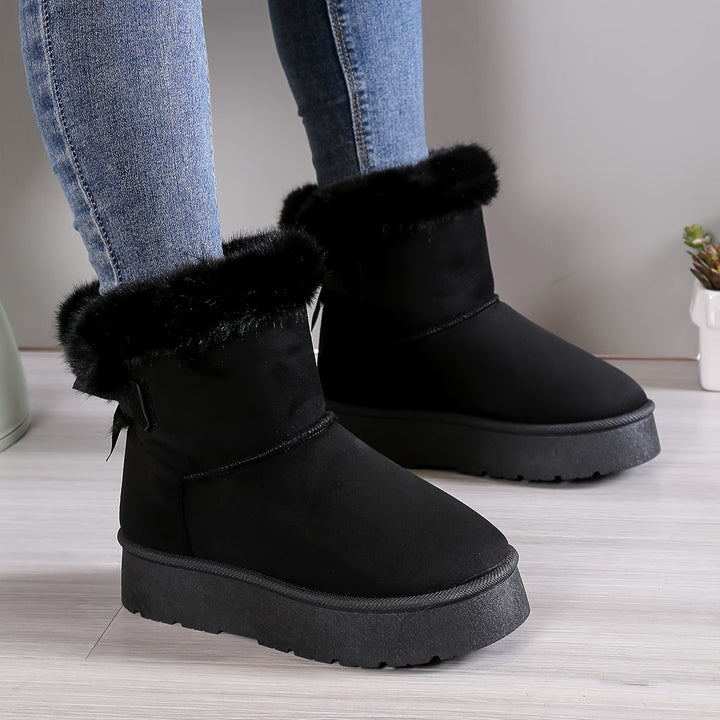 Zainab Bottes Hiver Femme Doublure Thermique Chaude & Semelle Antidérapante Confortable, vue 6