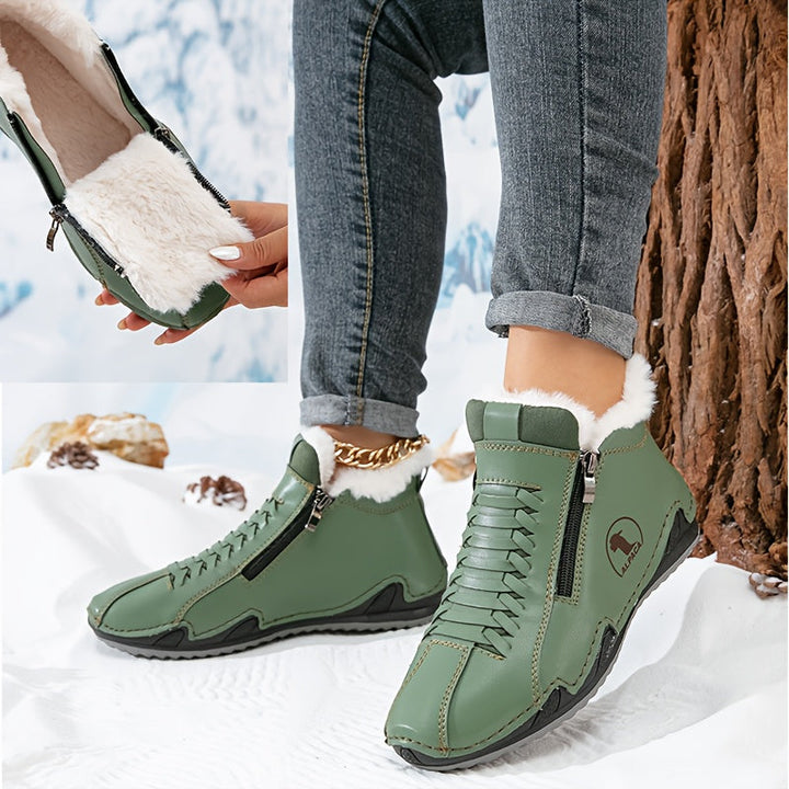 Léa | Bottines confort d’hiver à soutien ergonomique