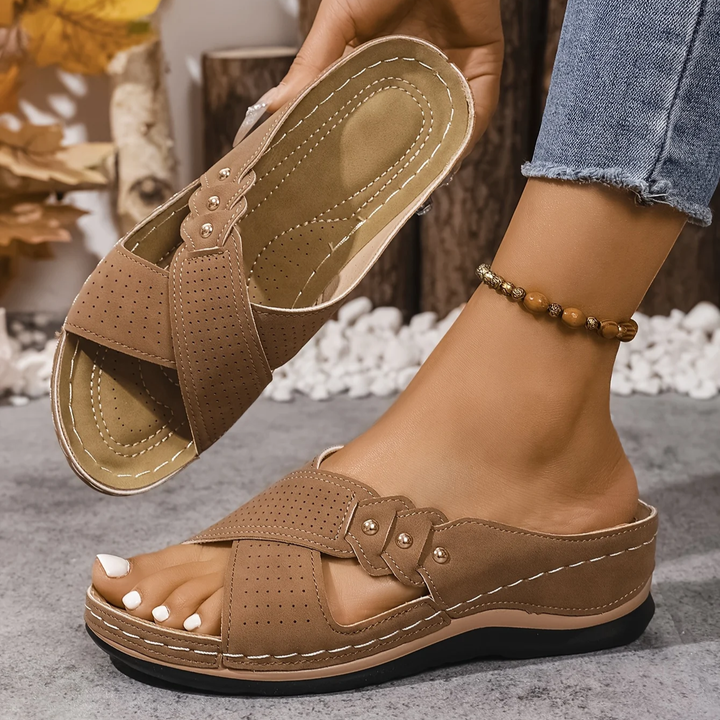 Sandales à Talon Compensé Chic pour femme, vue 16