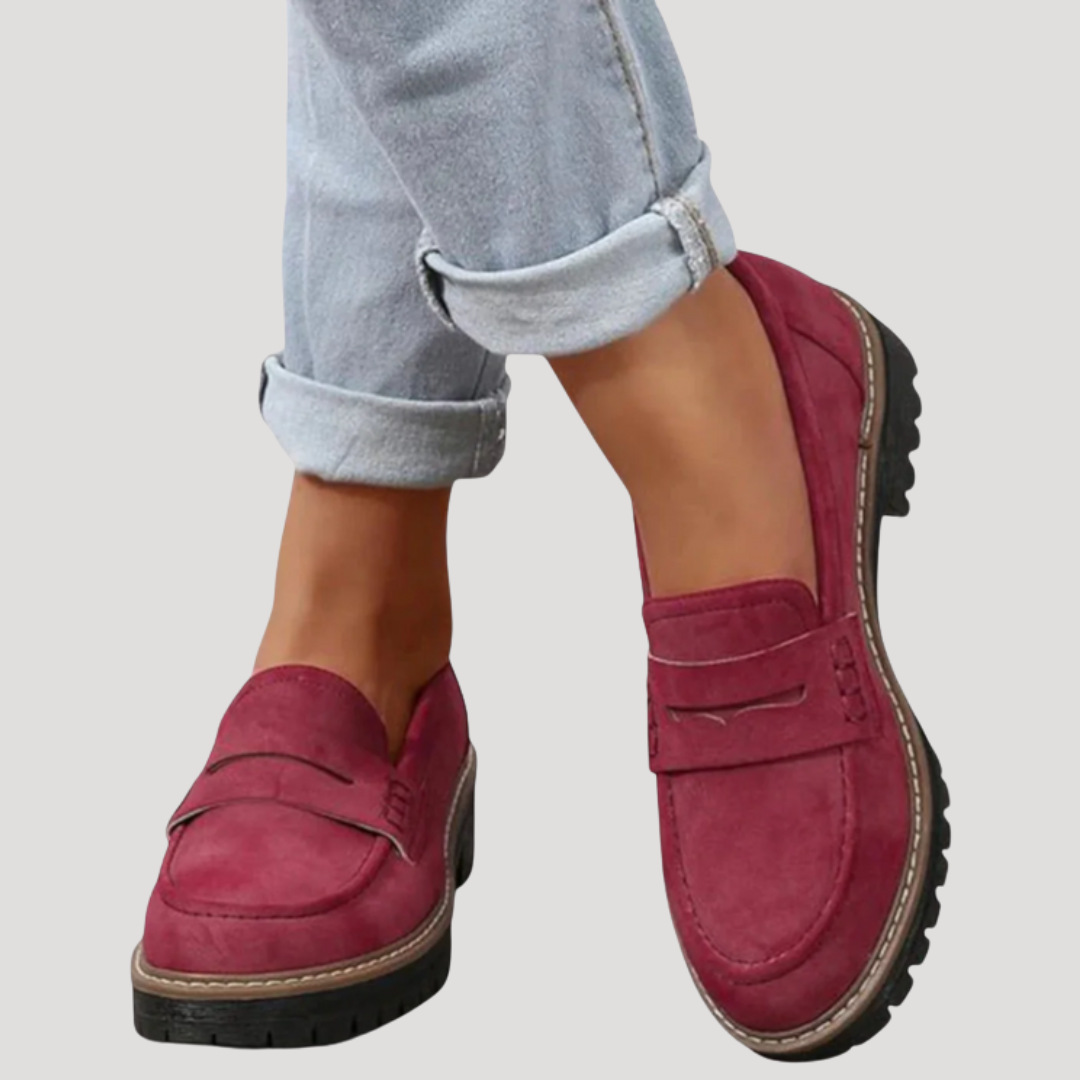 Thaïs Mocassins confort femme semelle épaisse