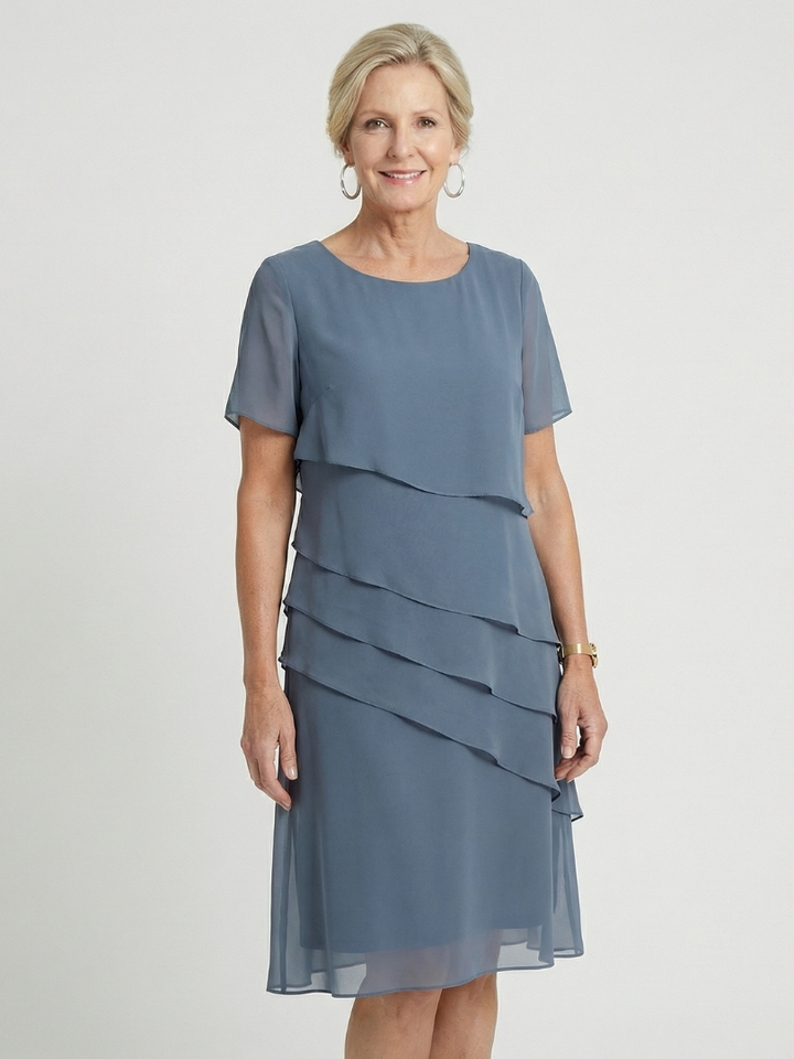 Robe douce à mi-longueur Camille