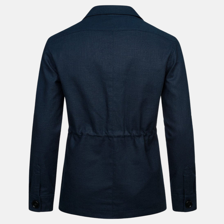 Vince Veste Homme Élégante Style Classique avec Multiples Poches & Fermeture à Boutons, vue 4