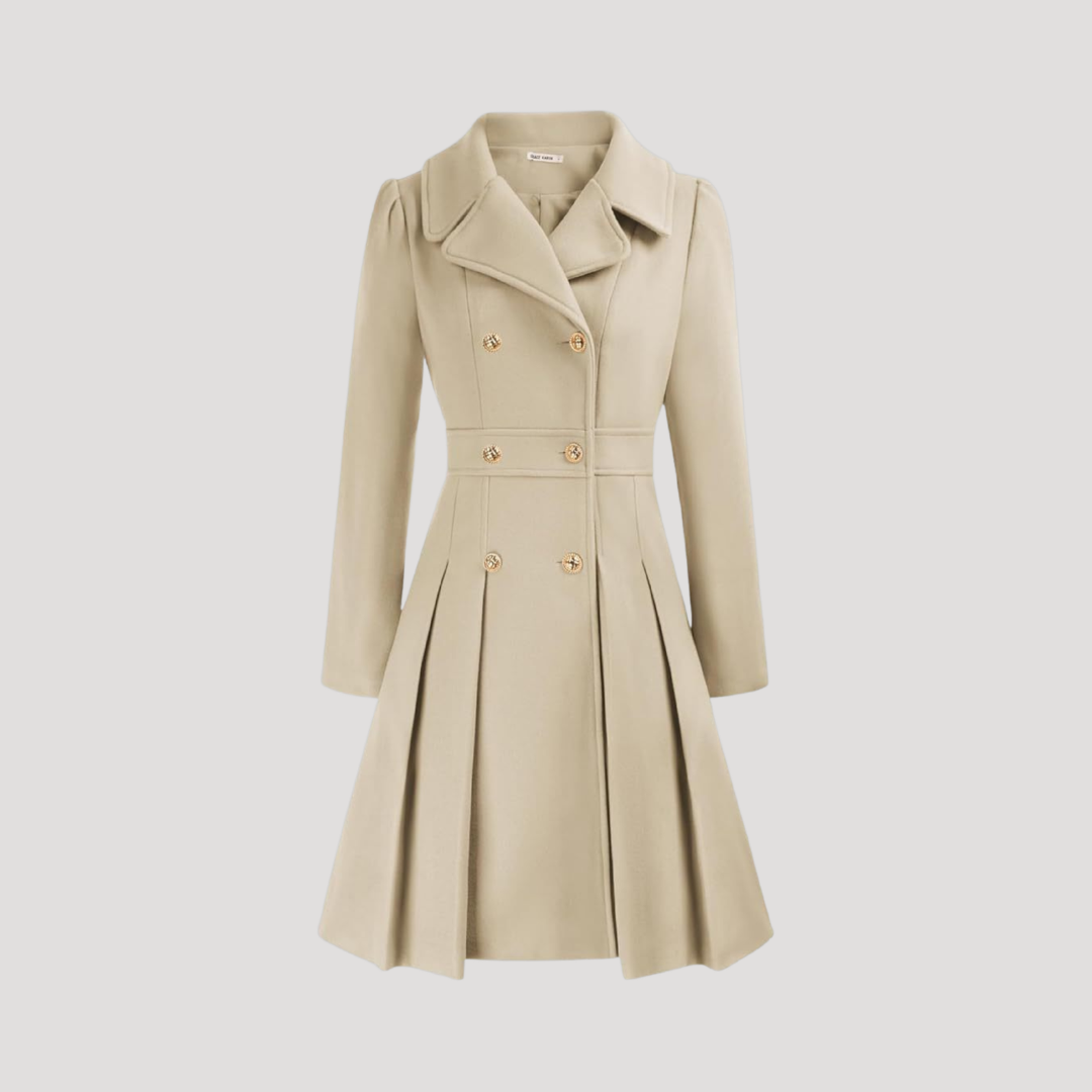 Constance Manteau Croisé Femme Double Boutonnage Élégant
