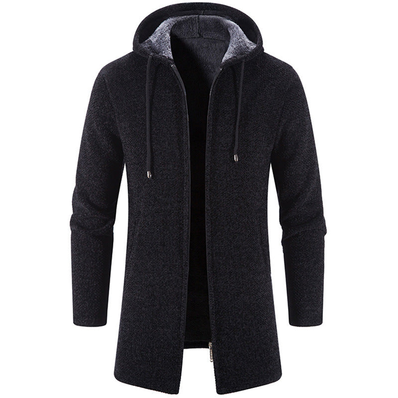 Reginald Veste à Capuche Homme en Polaire Manteau Extérieur Doux et Chaud avec Coupe Confortable pour Temps Froid, vue 5