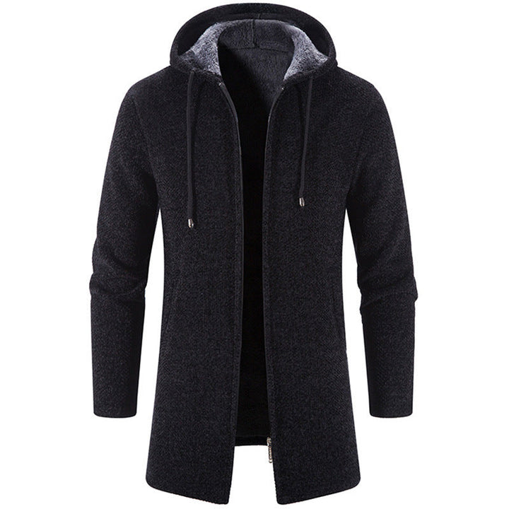 Reginald Veste à Capuche Homme en Polaire Manteau Extérieur Doux et Chaud avec Coupe Confortable pour Temps Froid, vue 5