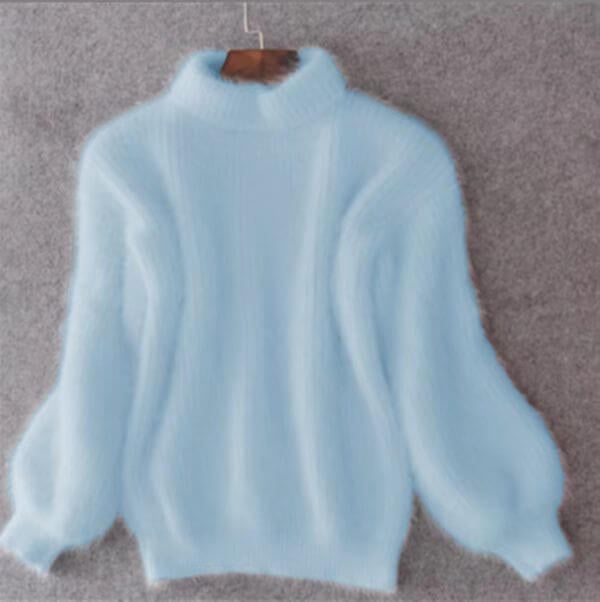 Emilie Pull Femme Pull en Laine Tricoté Lâche Confortable & Élégant au Style Moderne