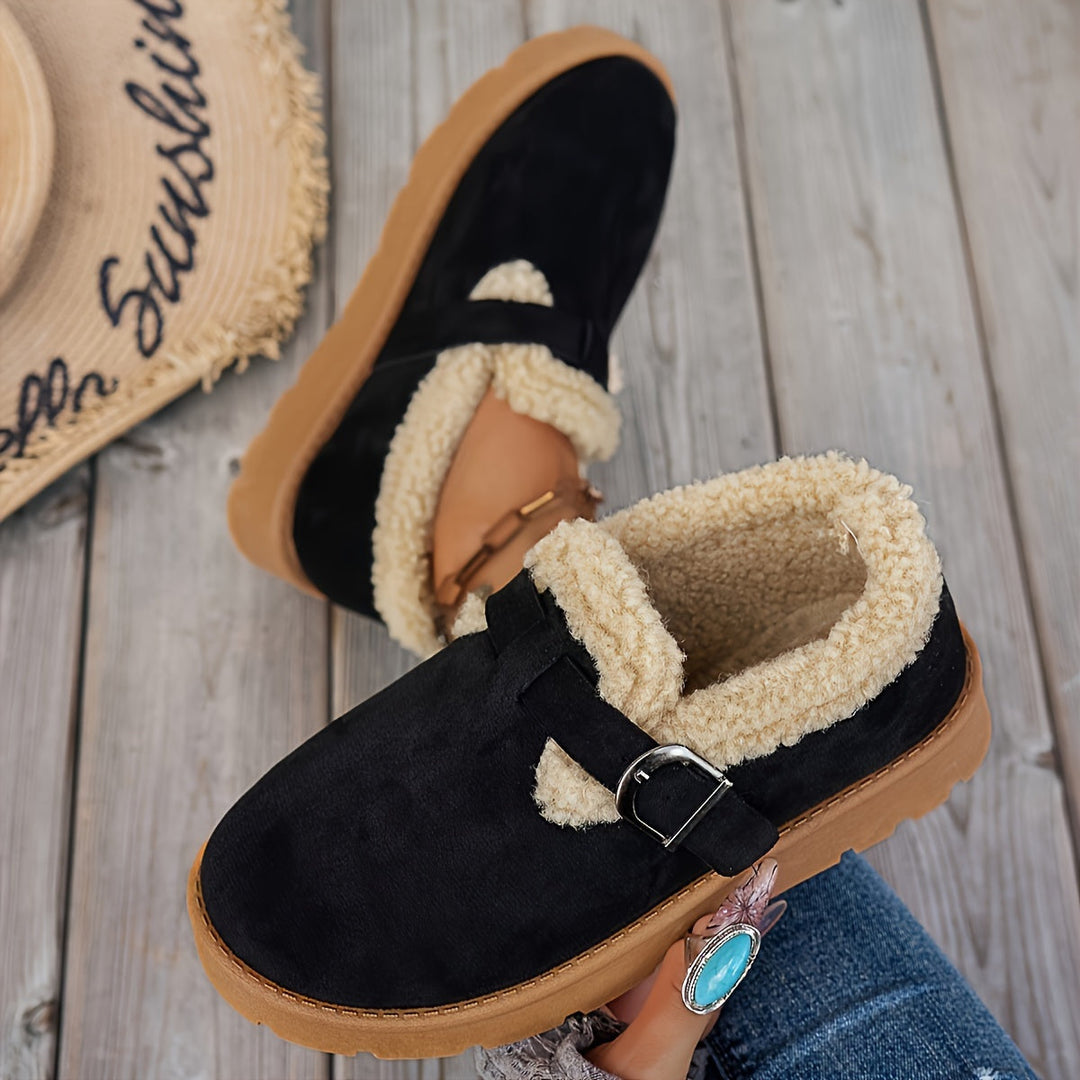 Lena | Bottines d’hiver douillettes à soutien ergonomique