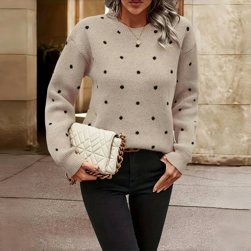 Pull en Maille à Pois pour femme, vue 7
