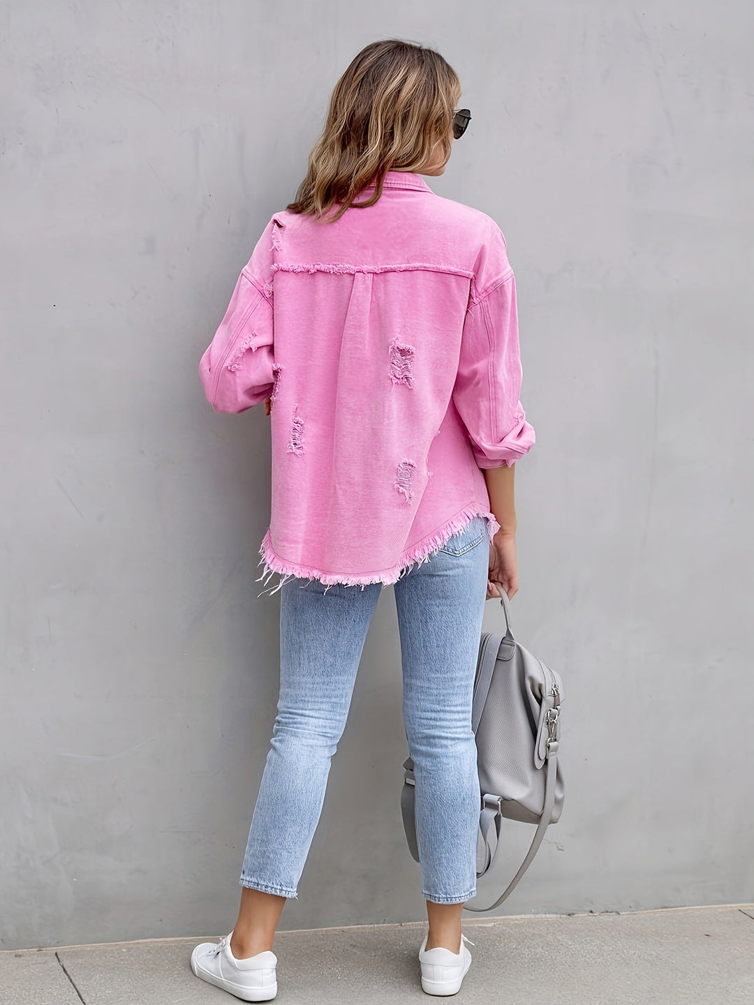 Gilet en Denim pour femme, vue 5