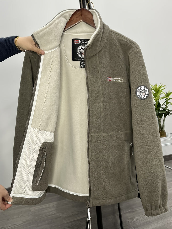 Julius Veste Polaire Outdoor Homme Douce, Chaude & Légère avec Col Protecteur, vue 15