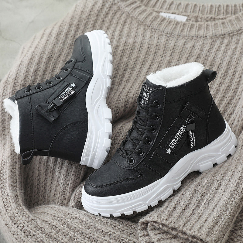 Brielle Bottes Hiver Femme Bottines Chaudes avec Doublure & Semelle Antidérapante, vue 3