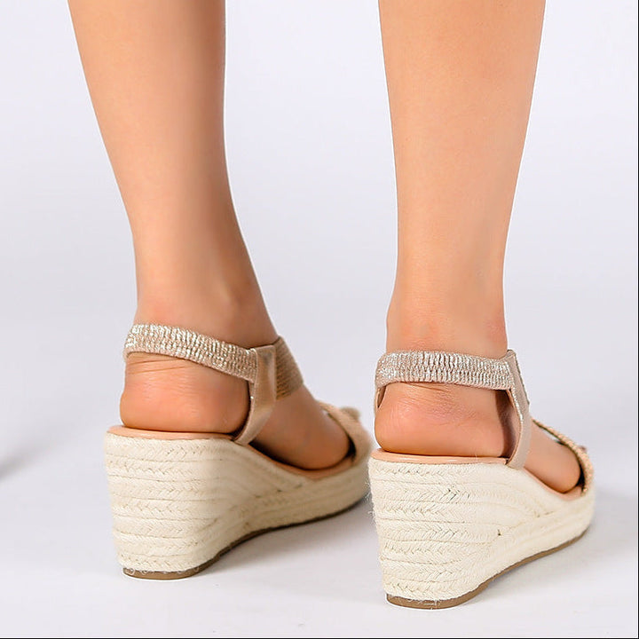 Sandales à Talon Tressées pour femme, vue 9