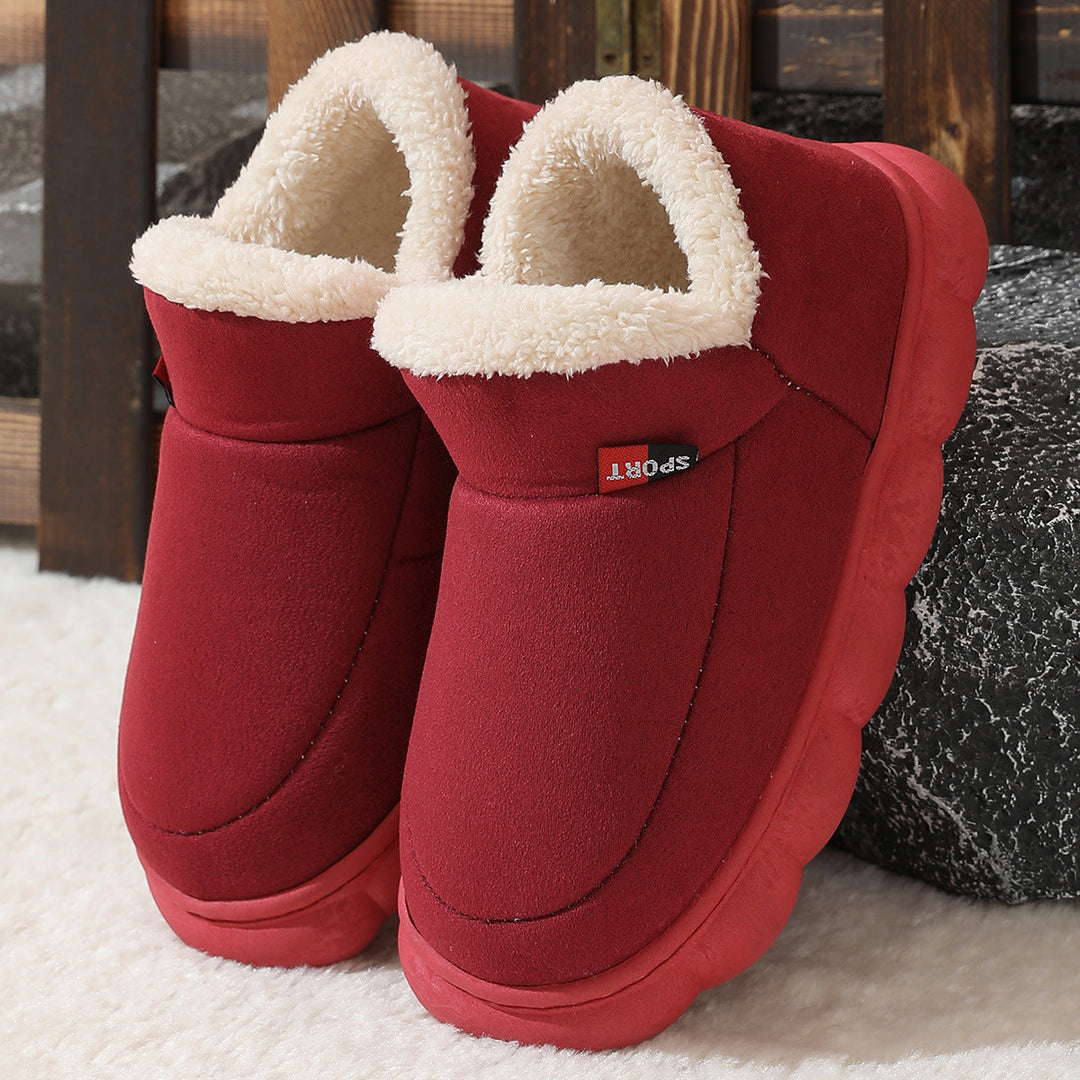 Rebecca Baskets Plateforme en Peluche pour Femme Chaussures Hiver Douces et Chaudes avec Doublure Confortable, vue 6
