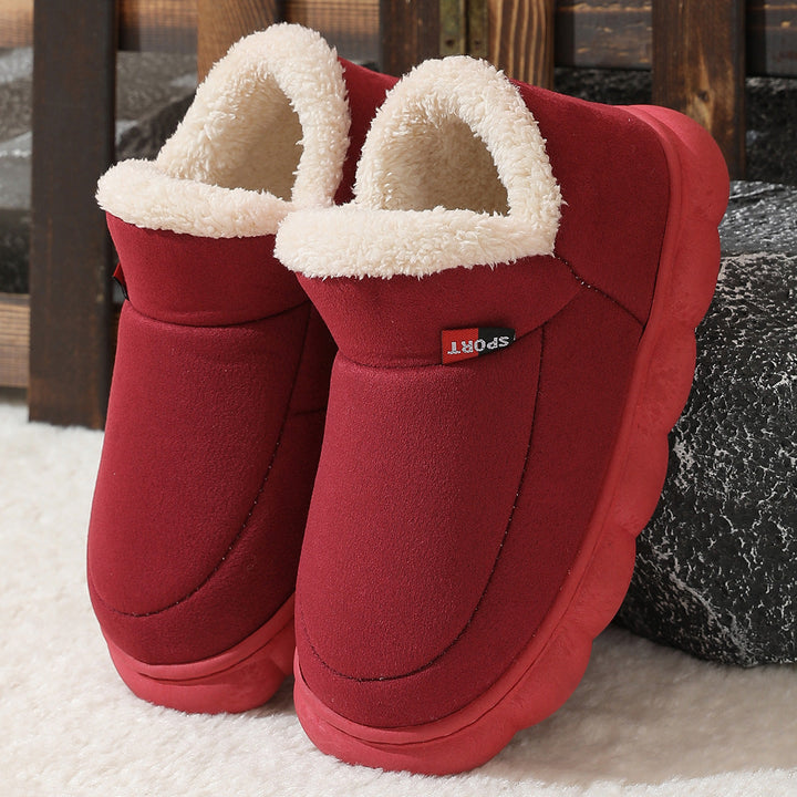 Rebecca Baskets Plateforme en Peluche pour Femme Chaussures Hiver Douces et Chaudes avec Doublure Confortable, vue 6