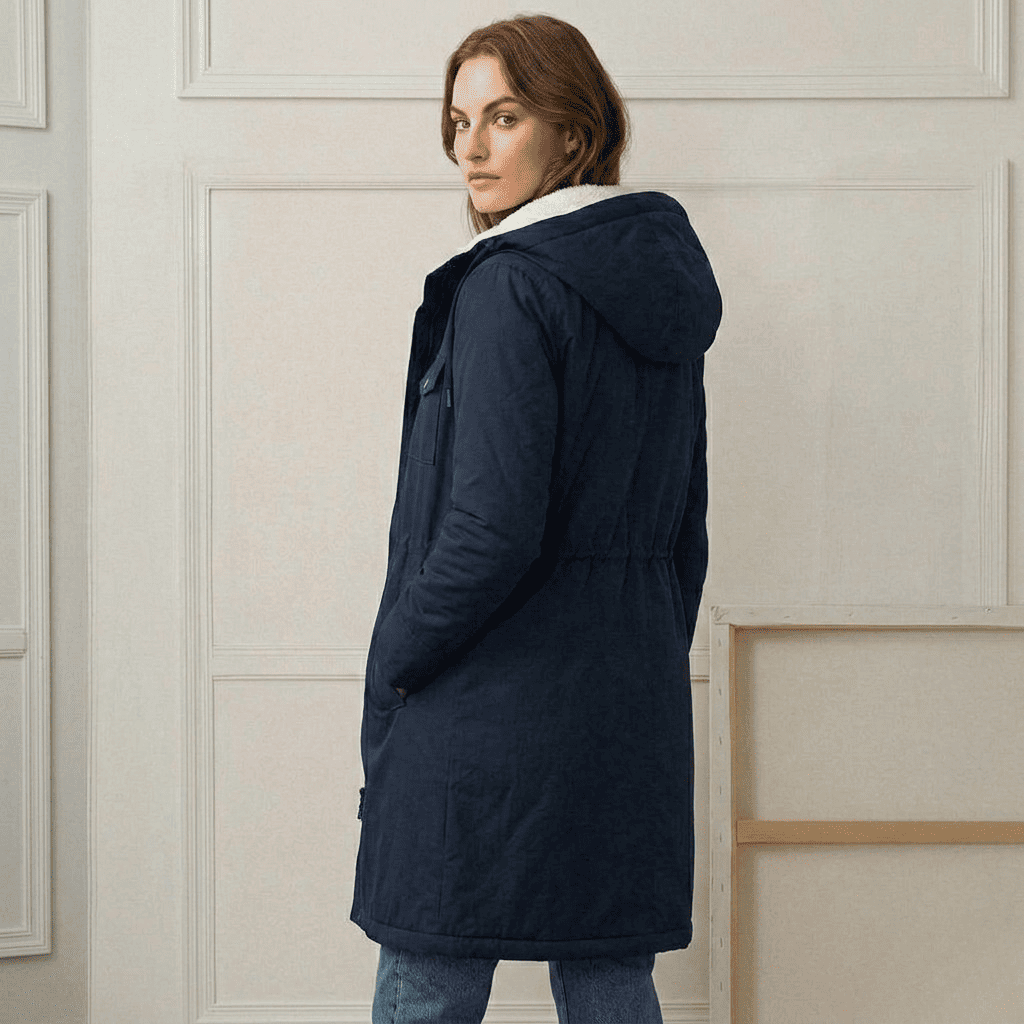 Parka d'Hiver Doublée en Polaire pour femme, vue 12