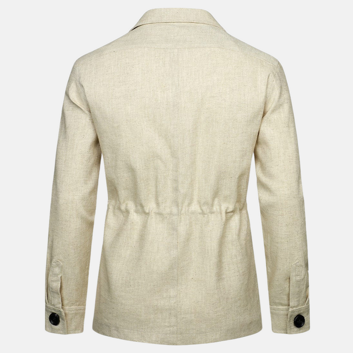 Vince Veste Homme Élégante Style Classique avec Multiples Poches & Fermeture à Boutons, vue 11
