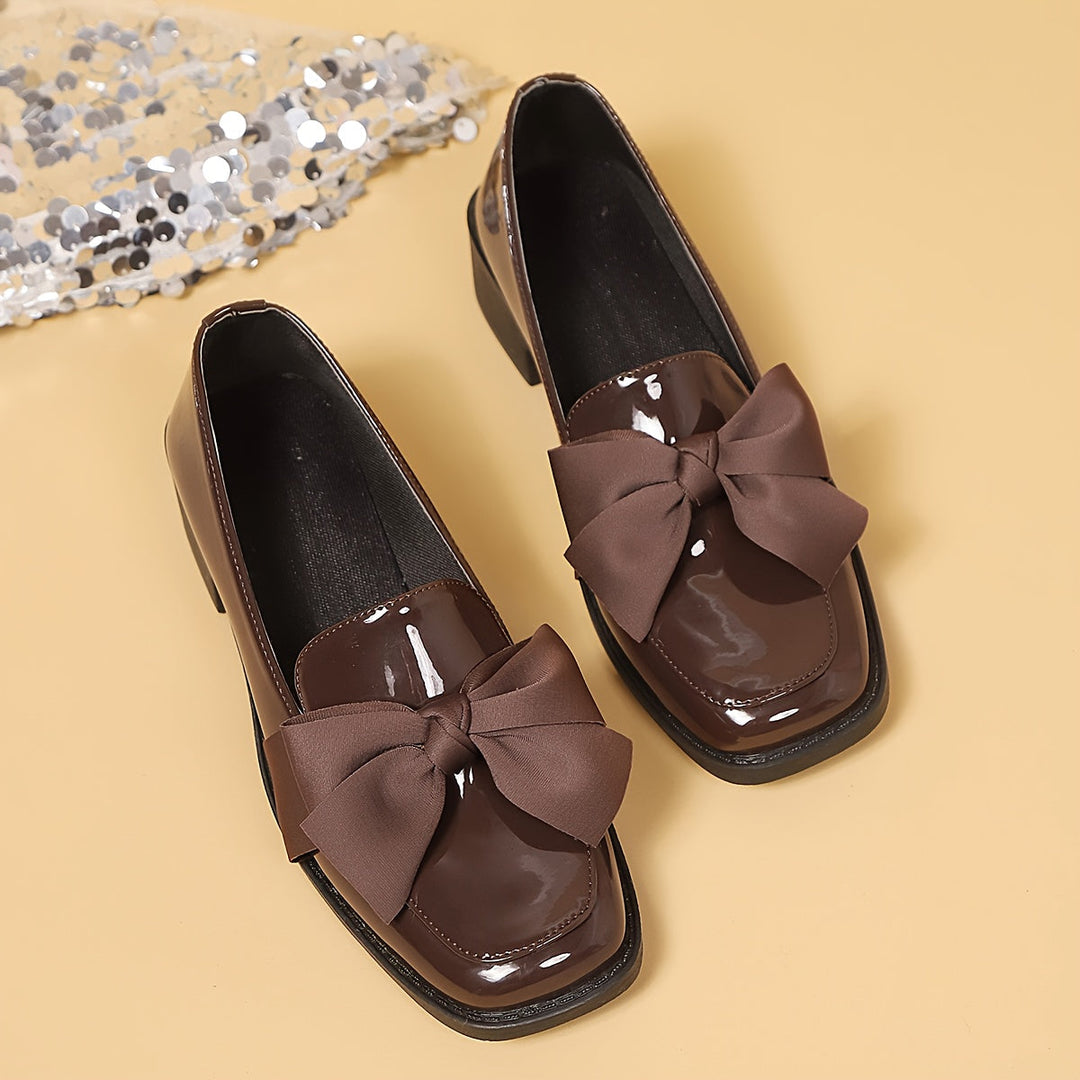 Lucette™ – Élégantes mocassins à nœud pour pieds sensibles