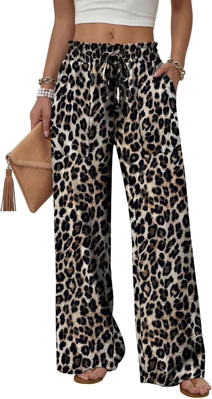 Megan Jupe Maxi Femme Jupe Bohème Rayonne Taille Haute Volants A-Line, vue 2