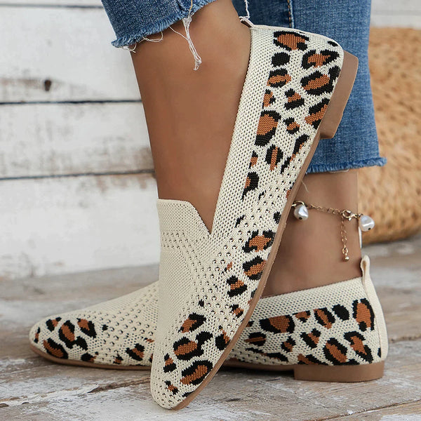 Muria | Chaussures plates basses d'été à bout rond pour femmes