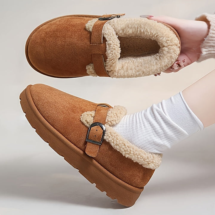 Lena | Bottines d’hiver douillettes à soutien ergonomique