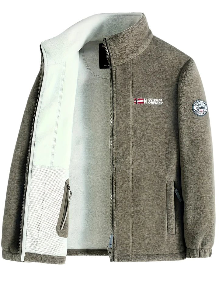 Julius Veste Polaire Outdoor Homme Douce, Chaude & Légère avec Col Protecteur, vue 14