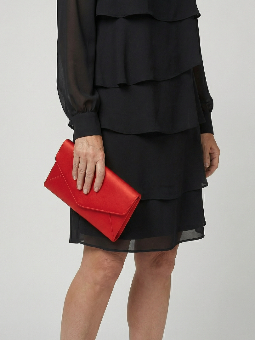 Robe à couches propre longueur genou Lila