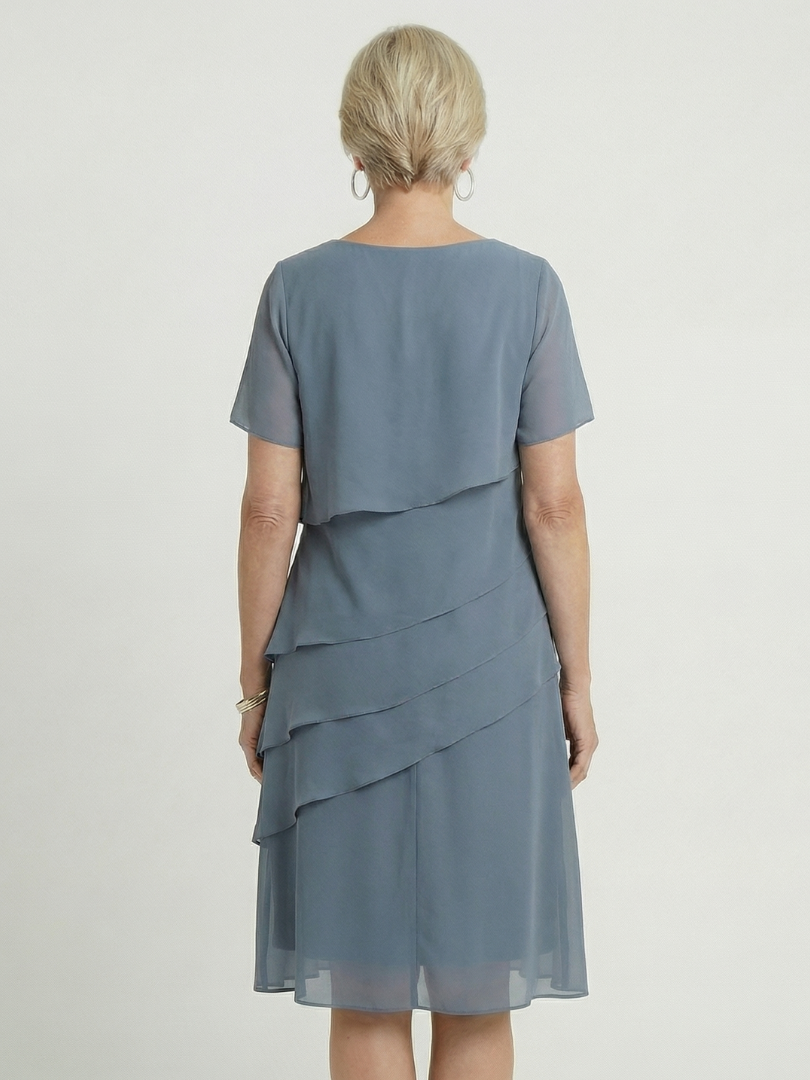 Robe douce à mi-longueur Camille