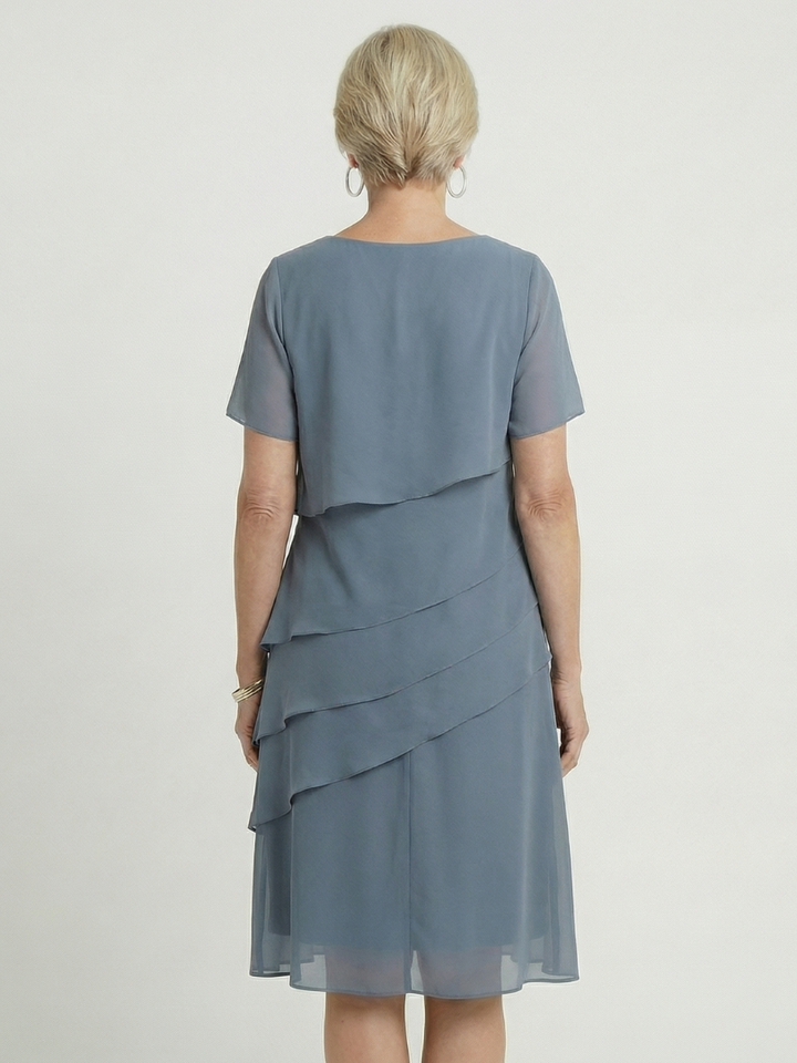 Robe douce à mi-longueur Camille