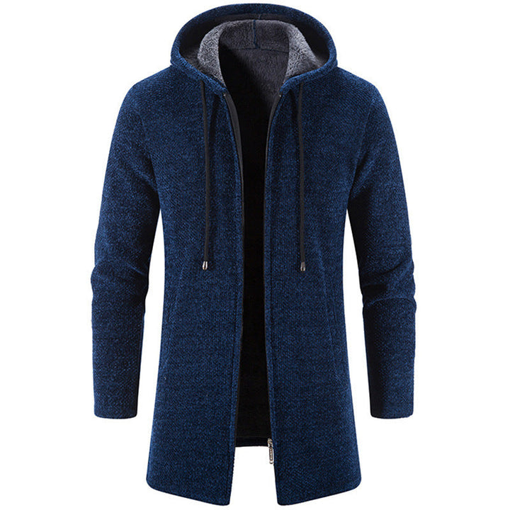 Reginald Veste à Capuche Homme en Polaire Manteau Extérieur Doux et Chaud avec Coupe Confortable pour Temps Froid, vue 3