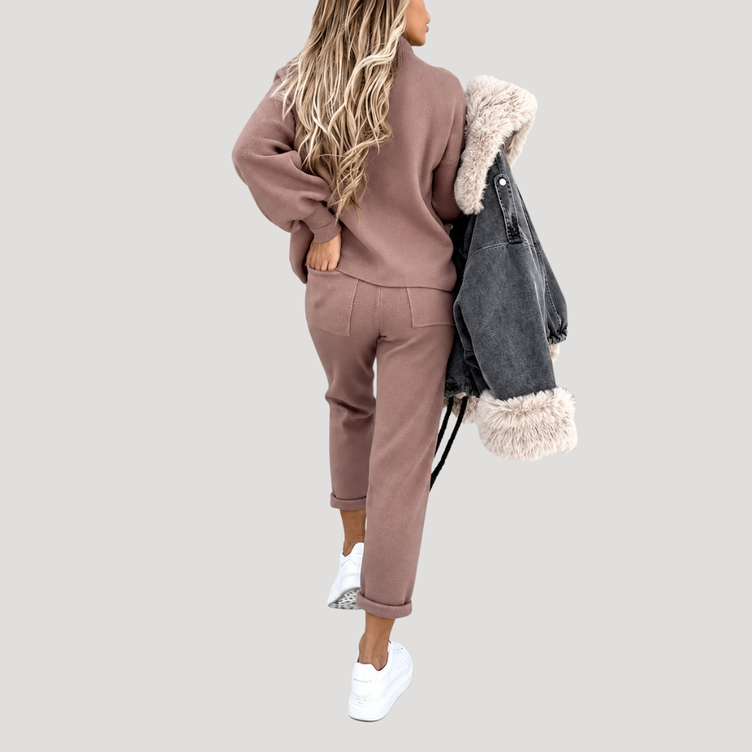 Women's Travel Top and Pants Set