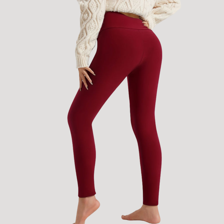 Élise Legging femme taille haute thermique