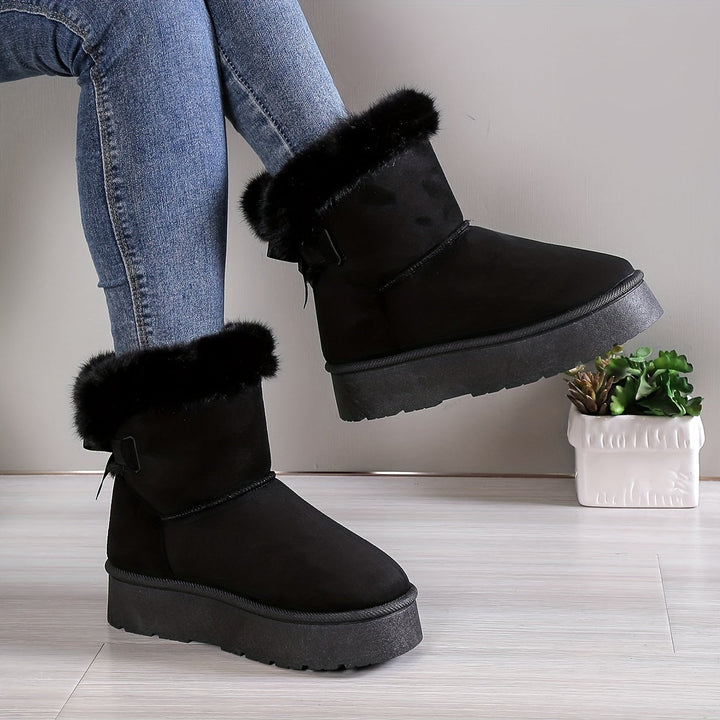 Zainab Bottes Hiver Femme Doublure Thermique Chaude & Semelle Antidérapante Confortable, vue 5