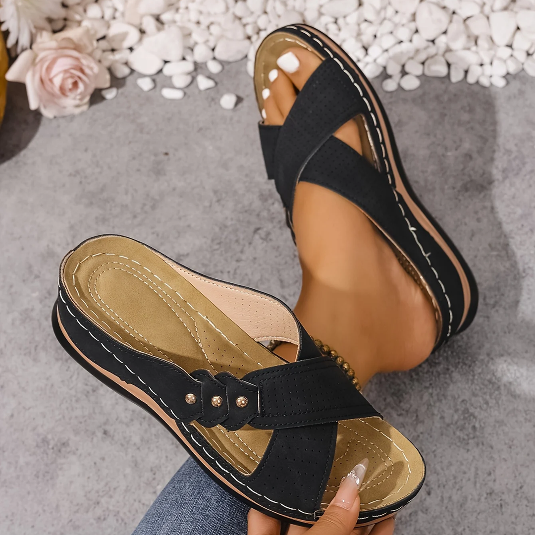 Sandales à Talon Compensé Chic pour femme, vue 14