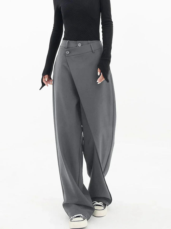 Emma Pantalon Ample Femme Pantalon Large Confortable & Respirant pour un Look Décontracté et Stylé, vue 7