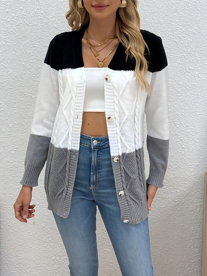 Gilet Patchwork pour femme, vue 2