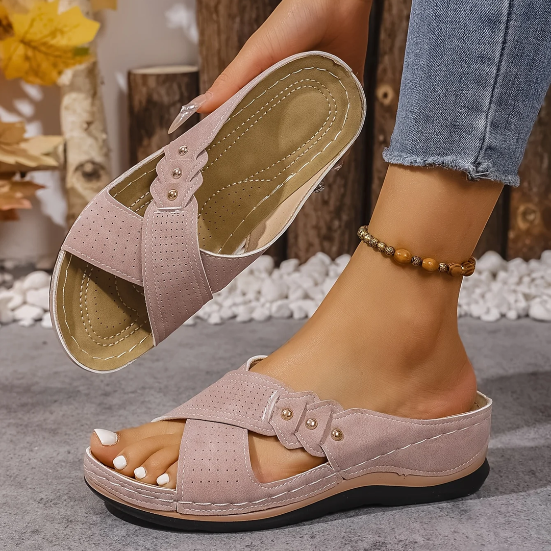Sandales à Talon Compensé Chic pour femme, vue 10