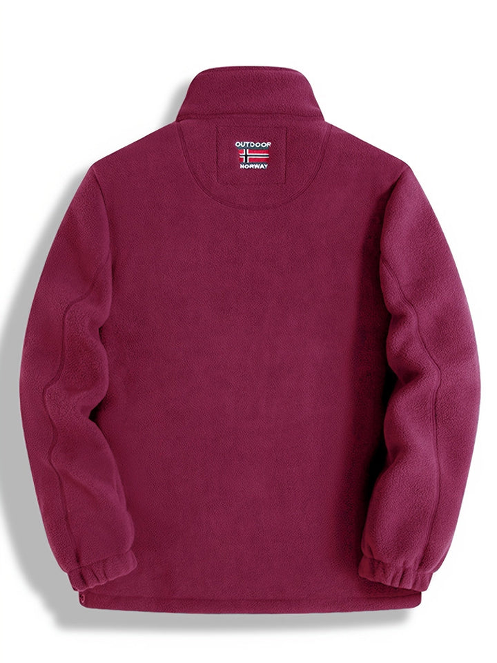 Julius Veste Polaire Outdoor Homme Douce, Chaude & Légère avec Col Protecteur, vue 10