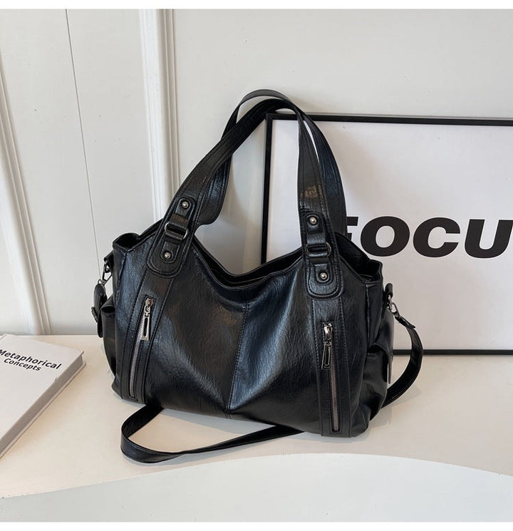 Dakota Sac Bandoulière Femme Sac en Cuir Élégant avec Bandoulière Réglable & Design Spacieu, vue 3