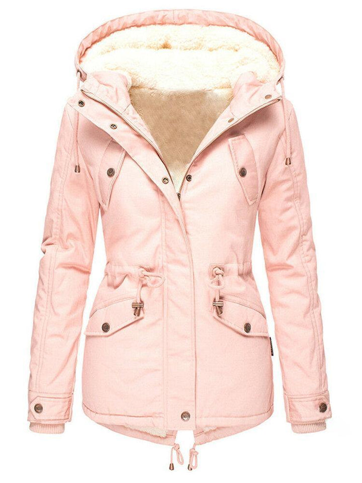 Claire Veste d’Hiver Femme Manteau Chaud Imperméable avec Capuche & Doublure Douce, vue 9