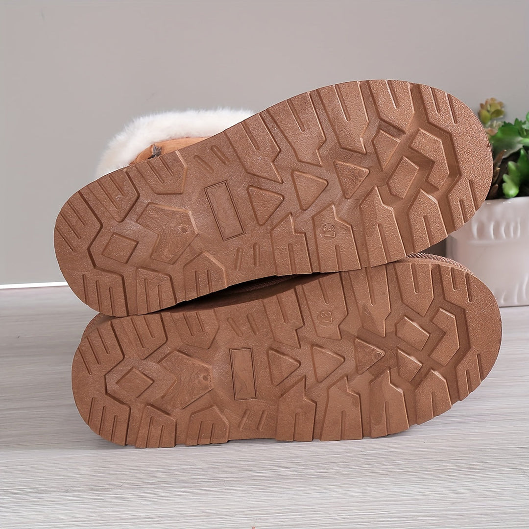 Zainab Bottes Hiver Femme Doublure Thermique Chaude & Semelle Antidérapante Confortable, vue 8